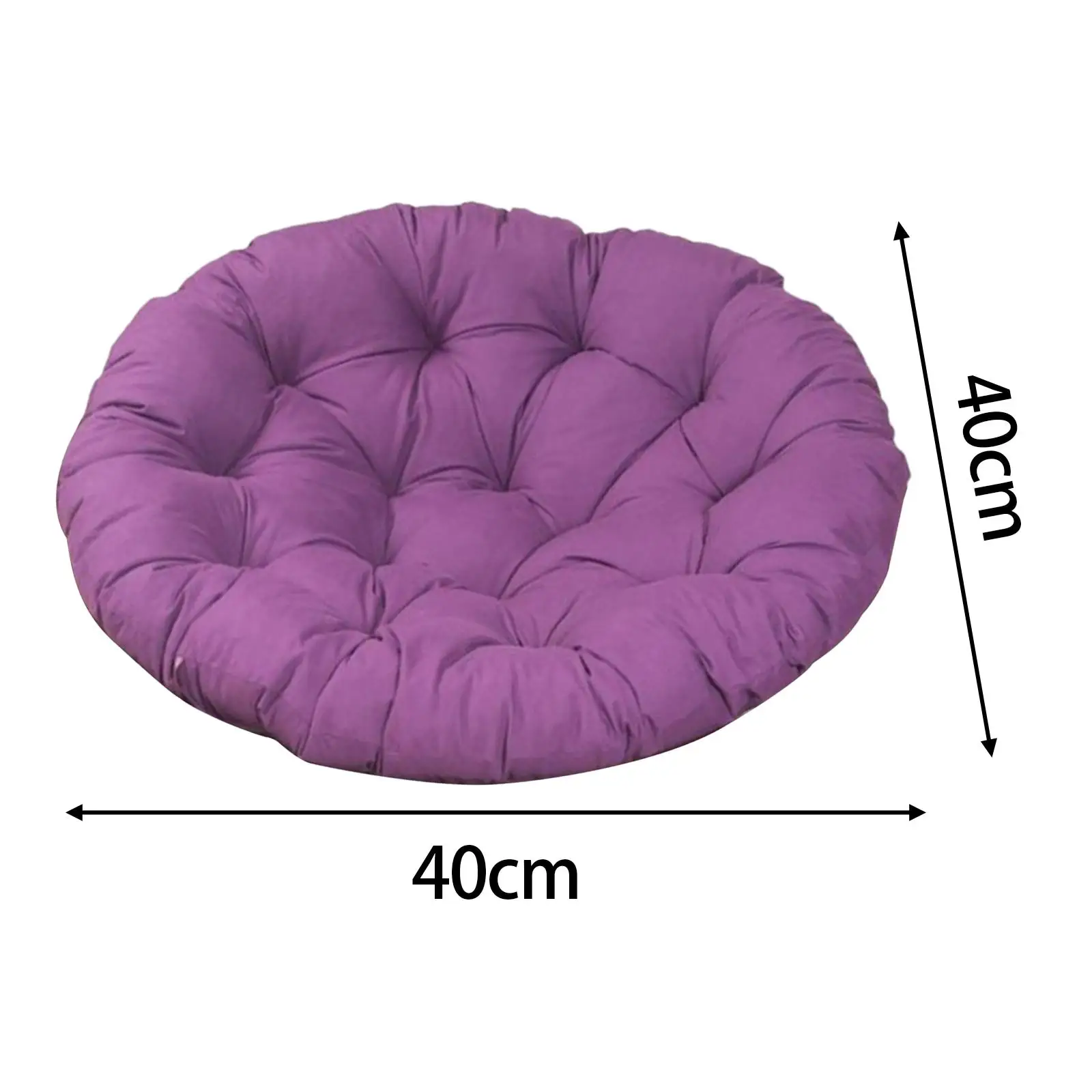 Papasan Stoel Kussen Ei Stoel Kussen Rond 15.7Inch Voor Familiekamers