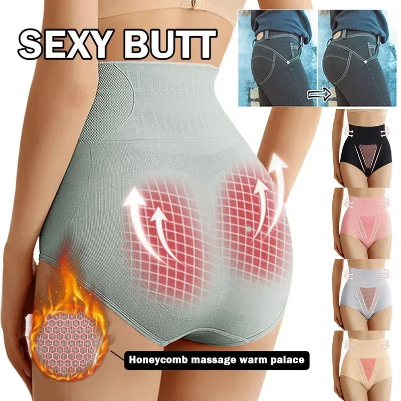 Description Picture 5 of itemHigh Waist Shaper Panties Belly Slimming Panties Body Shapers Sexy Women Tummy Control Underwear Abdominal Compression Corset