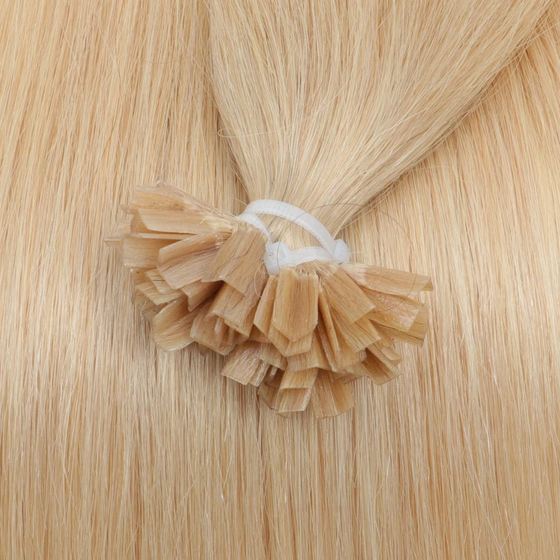 

#24 Dark Blonde K-tip Keratin Hair Eetensions Hot Fusion Human Hair Machine Remy Natural Hair Extension Italy Keratin Tip