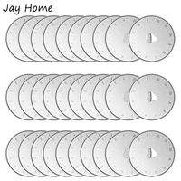 JAY HOME A413 45mm Rotary Cutter Blades - Round Quilting Replacement for Fabric & Craft