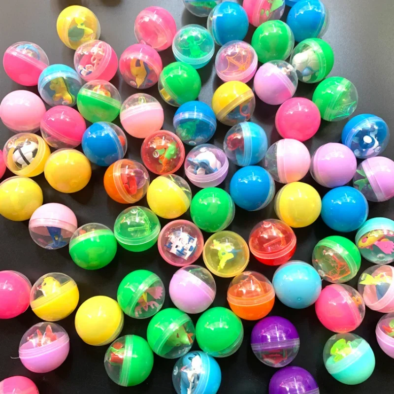 Children Mini Claw Machine Toys Accessory Ball Automatic Operated Play Game Doll Machines Prizes Gifts Twisted Egg Balls 32mm 2