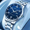CRRJU NEW Men's Watches Casual Business Quartz Stainless Steel Band with Auto Date Luminous Hands Relogio Masculino 1