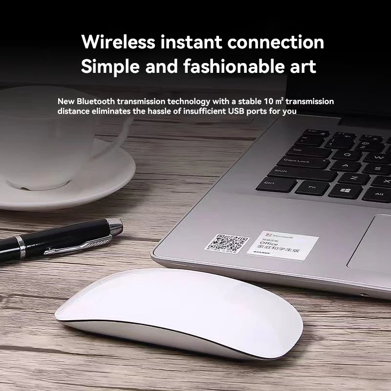 For APPLE Multi-Touch Surface Magic Mouse Bluetooth 5.0 Wireless Mouse For Macbook Pro Air Mini Laptop Mobile Tablet PC iPad wireless mouse