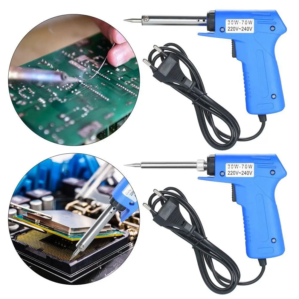 

Adjustable Internal/External Heat Welding Tools Quick Heating Soldering Iron Gun Double Power Electric Soldering Iron