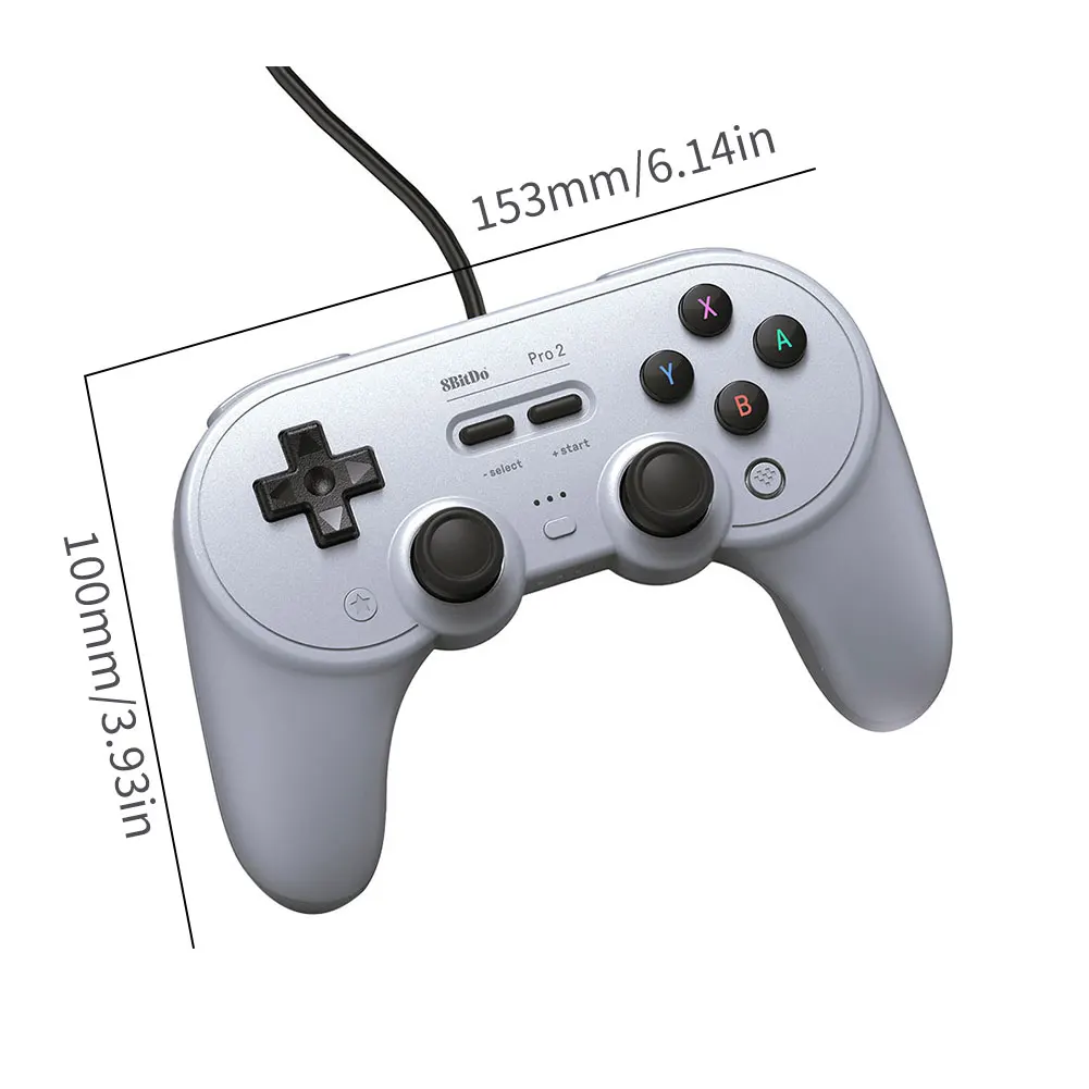 8Bitdo Pro 2 Bluetooth Gamepad Control with Joystick for Switch PC Laptop Game Joystick for NS Switch Game Controller Handle