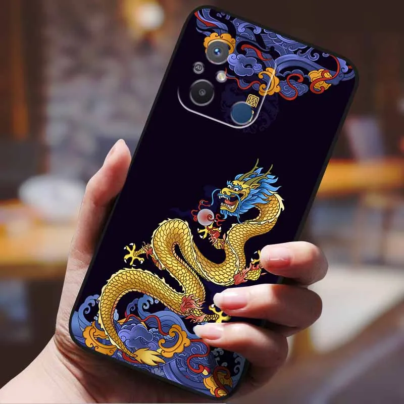 Custodia Per Xiaomi Redmi 12C/11A – Trasparente Con Motivo Farfalla Gobbo, TPU Morbido Antiurto, Cover Sottile