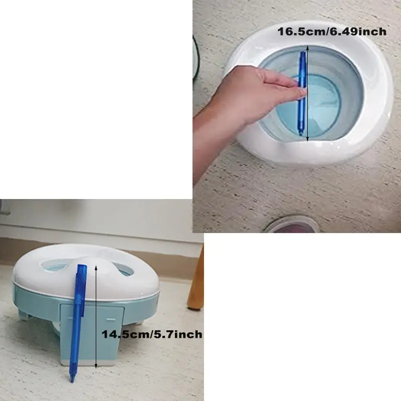 3 in 1 Baby Toilet Seat Children Foldable Travel Potty With Bags Potty Training Seat Suitable for boys and girls 5