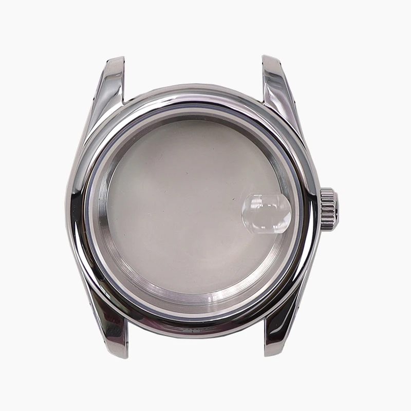 Luxury 316L Stainless Steel Watch Case with Oyster Perpetual Design, 28.5mm Dial Size