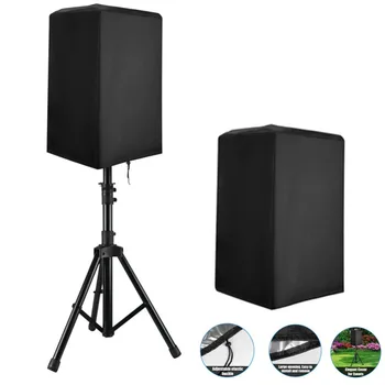 Copertura antipolvere per altoparlante Protezione in tessuto Oxford impermeabile e antipolvere per apparecchiature audio multimediali e in piedi per interni/esterni.