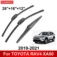 1/2/3/4/6PCS Car Wiper For TOYOTA RAV4 XA50 2019-2021 Front Rear Wiper Blades Brushes Auto Accessories 2019 2020 2021 1