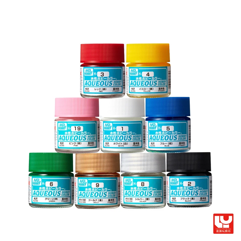 

Mr Hobby H73-H96 H110 H151 Model paint Water-based paint Coloring, hand-painting and spraying 10ml 11