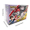 1pcs LDCX Pokemon Kids Toy Gift Set 1 Battle Top Pikachu Squirtle Charmander Squirtle Ball for Christmas birthday 5