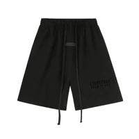 Ensemble classique de marque avec imprimé lettres double ligne, ensemble t-shirt et short d'été de haute qualité, ensemble t-shirt et short 100% coton pur 4