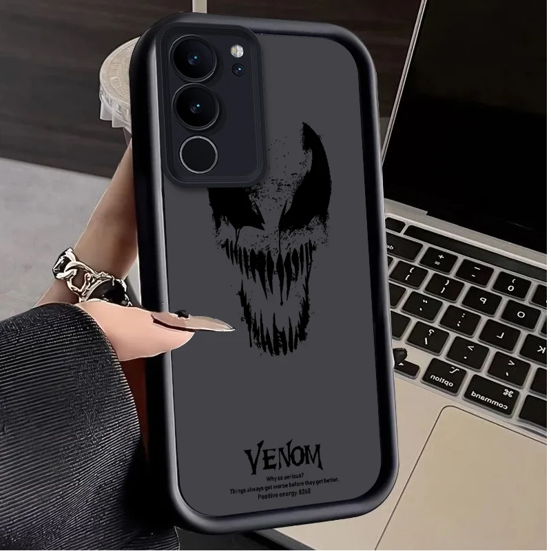 Spiderman Venom Per Samsung Galaxy S24 S23 S22 S21 S20 Fe Ultra Plus S10 Lite 5G Eye Ladder Custodia Per Telefono