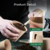 New 50 Packs 3 Inch Peat Pots Plant Starters  Seedling with 15 Pcs Plant Labels, Biodegradable Herb Seed Starter Pots Kits 6