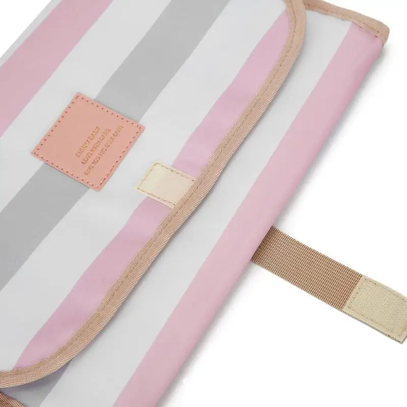 Portable Changing Mat Waterproof Washable Diaper Changing Pad Portable Foldable Soft Baby Pad For Travel Or Home