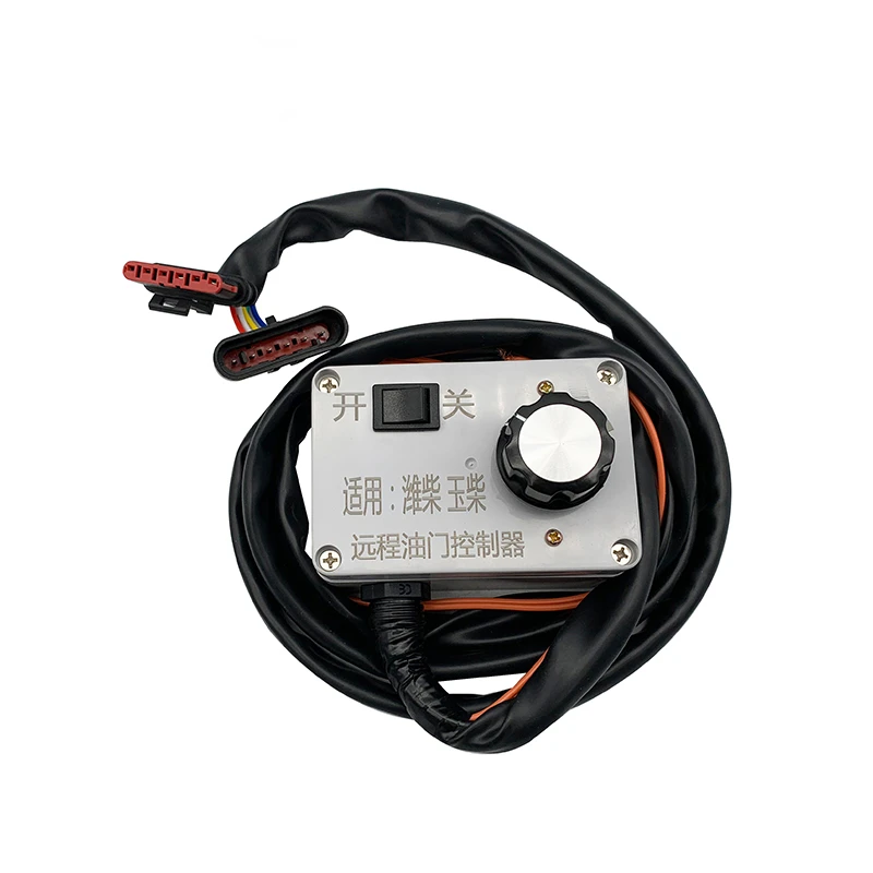 

Electronic remote throttle controller for air compressor of cement tank truck mixer truck compressor governor throttle adjuster