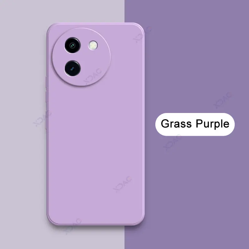 Enhanced Product Title: Premium Square Liquid Silicone Case - Luxury Full Protective Soft Cover