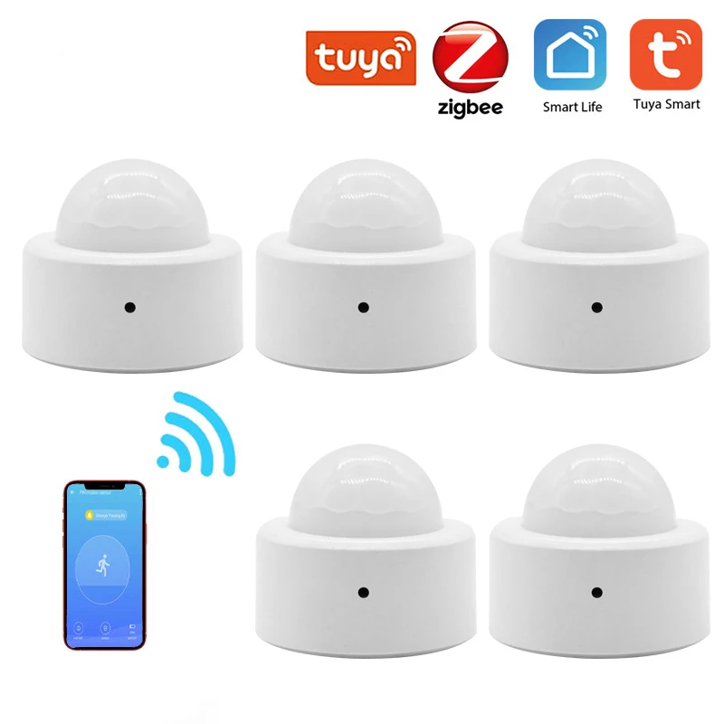 

Zigbee 3.0 Human Body PIR Motion Sensor For Tuya Wireless Body Movement Detector Home Automation Detect By Phone Smart life APP