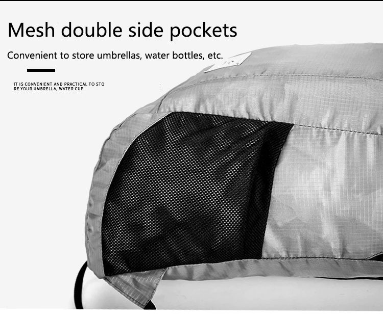 18L Portable Foldable Backpack Folding Mountaineering Bag Ultralight Outdoor Climbing Cycling Travel Knapsack Hiking Daypack