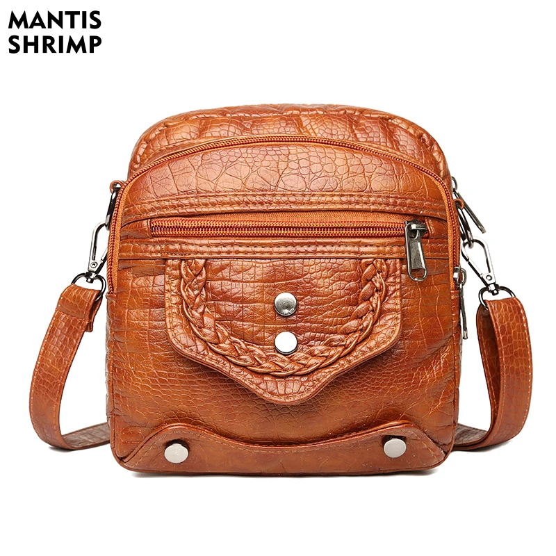 

Women Bag Casual Ladies Messenger Bags Cross-body Soft PU Leather Shoulder Bag Female Fashion Designer Bags High Quality