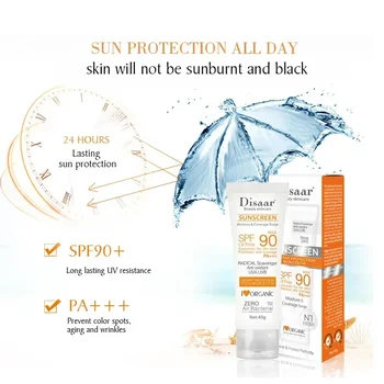 Sunscreen Cream Spf90 Body Lotion Original Facial Protective Sun Cream Moisturizing Skin Body Sunscreens Anti Sun Protection - Thumbnail 3