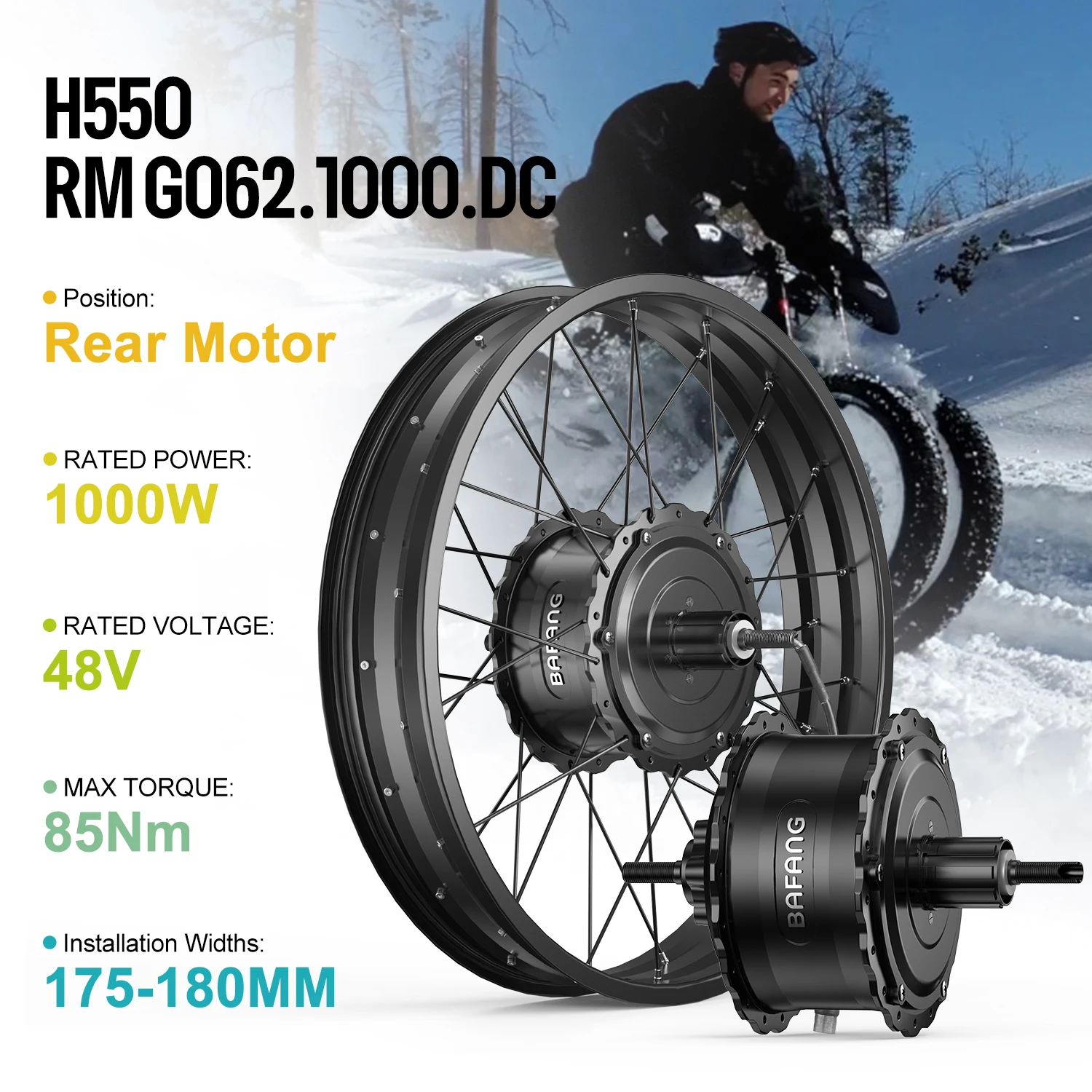 Bafang 48v 1000w リアハブモーター 搭載用キット 71GIRkDWfFL._AC_UF350,