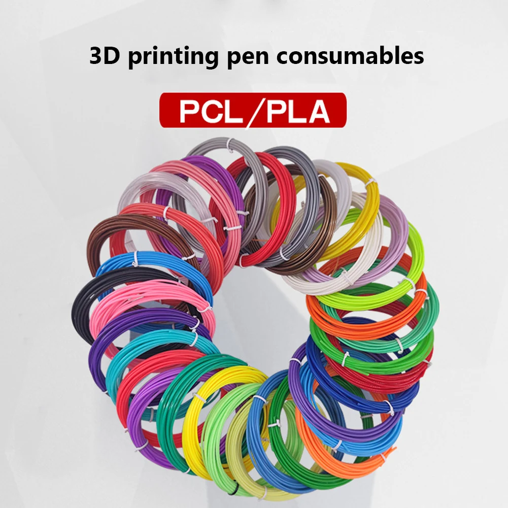 Цветные материалы для 3d-печати 3d-ручек 50 м 100 150 пла-нить PCL 1 75 мм |