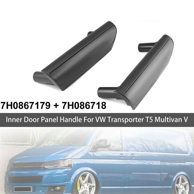 A Pair Caddy Wing Mirror Cover Door Trim Ring Bezel Cap for VW Transporter  T5