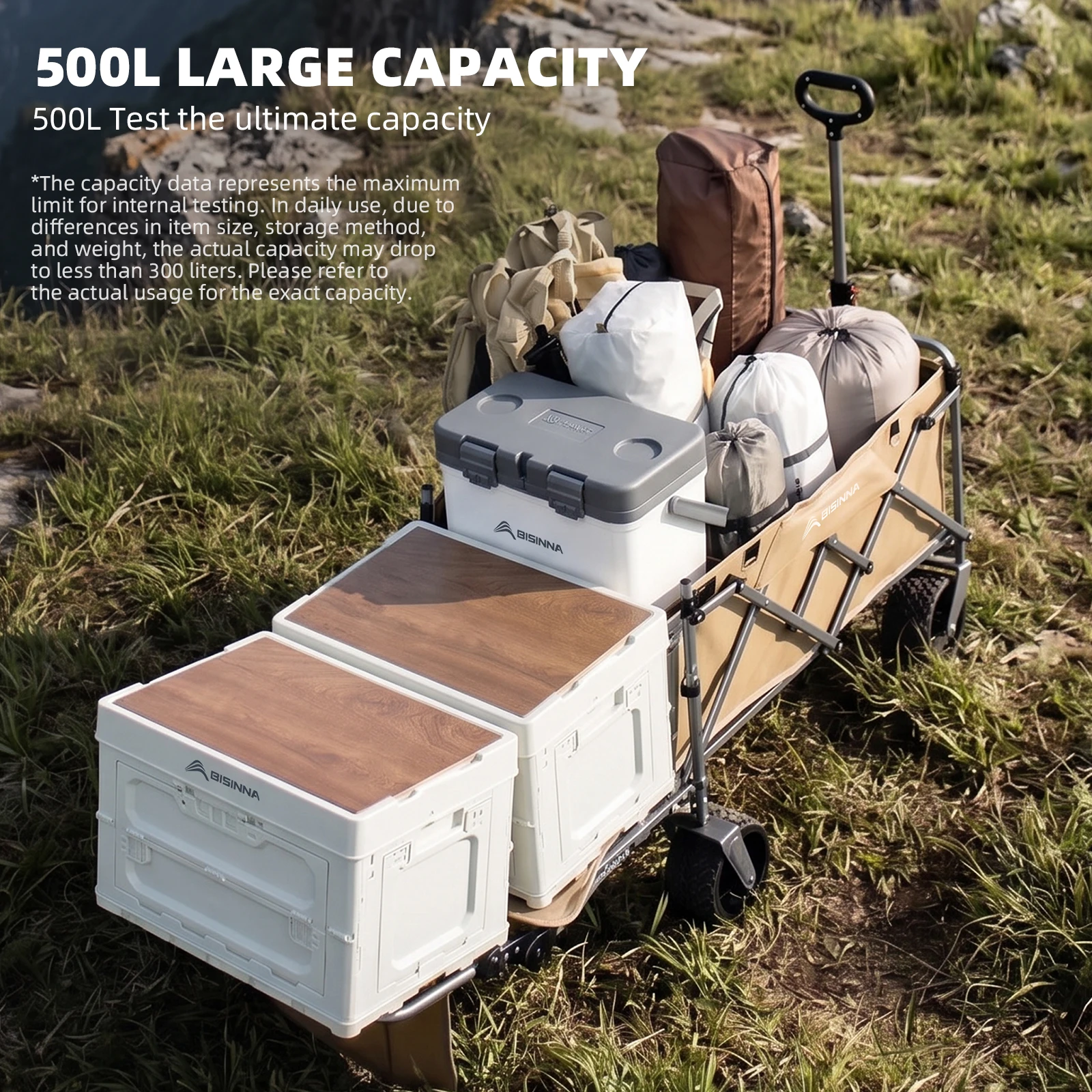 Heavy Duty Folding Wagon 4