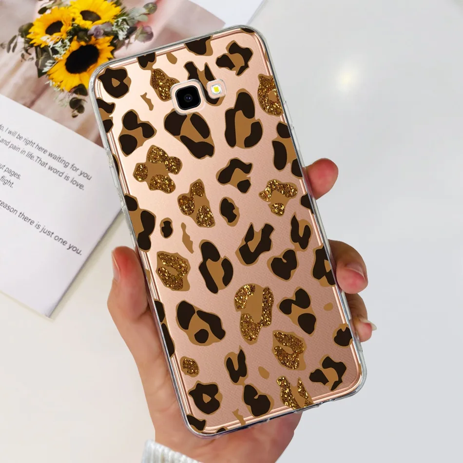 Elegant Printing Soft Silicone TPU Slim Cover for Samsung Galaxy J4 Core and J4 Plus