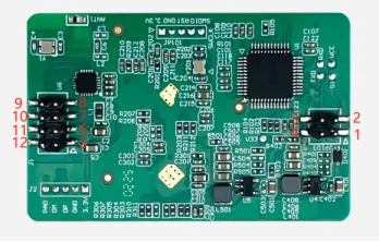 Neues 24G HLK-LD2460 HLK-LD2450 2T4R 1T2R MM-Wellen-Hochleistungs-Radar-Modul zur Personenperzeption und Trajektorienverfolgung – Detail 3