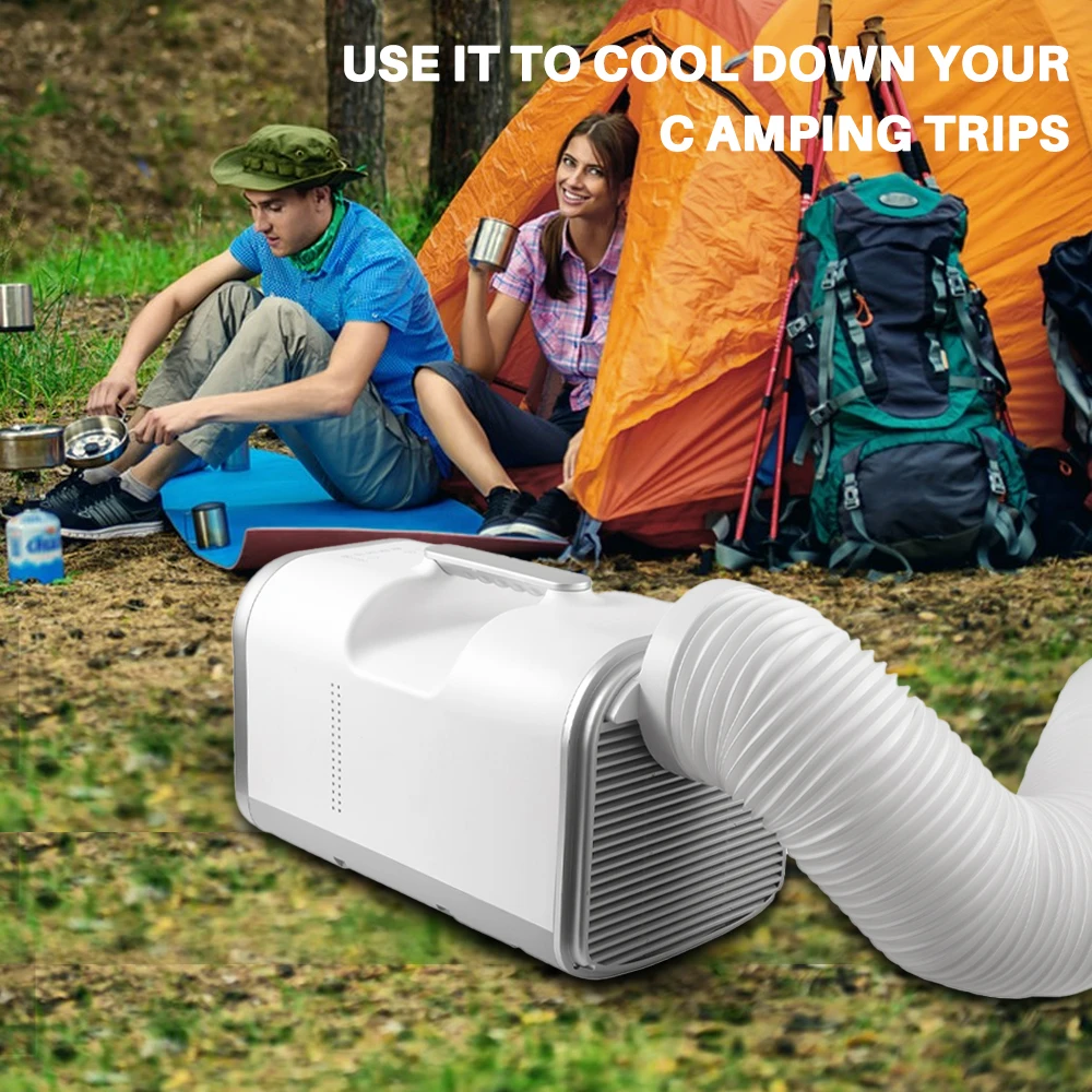 Mini climatiseur électrique portable pour voiture, climatiseur de tente,  camping en plein air, voiture SUV, camping-car, Hurhome, 12V, 24V, 220V -  AliExpress