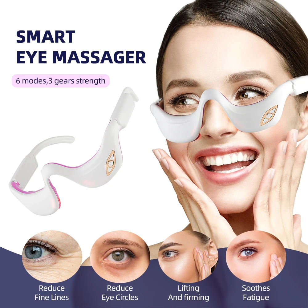 Anti-Aging Eye Massager Eyes Fatigue Relief Relaxation Relieve Dark Circles EMS Eye Care Massage eye massager