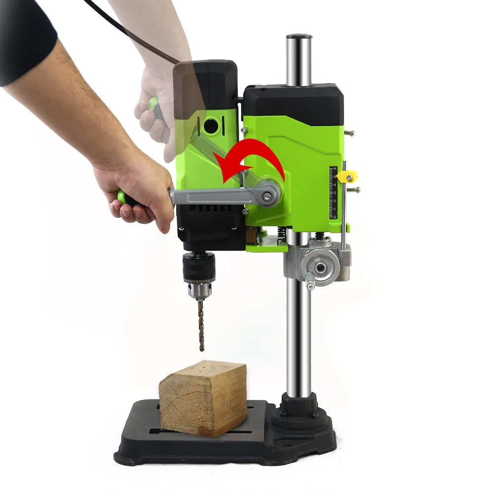 ALLSOME 6-Speed Benchtop Drill Press Drilling Machine 4