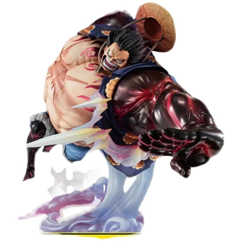 

Оригинальная Аниме One Piece MegaHouse POP MAX Monkey D.Luffy, модель, орнамент, коллекционная фигурка, детская игрушка, рождественские подарки на день рождения