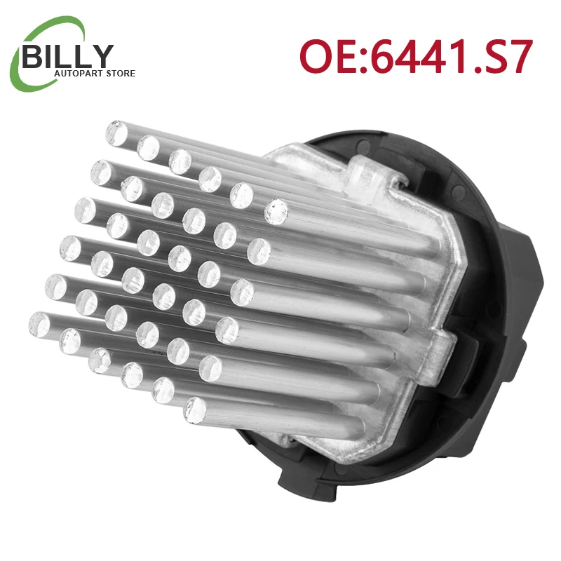 Blower Motor Resistor 6441.S7 6441S7 for CITROEN C3 C4 C5 C6 DS3 for Peugeot LR002685 30767040 6G9N19W575AA