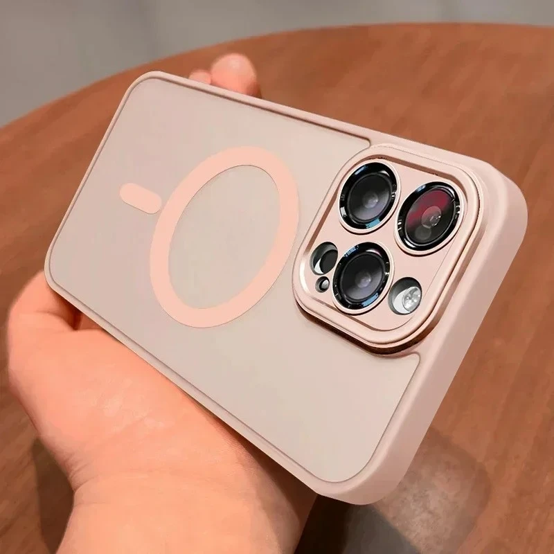 غلاف حماية أصلي غير لامع مع حماية للعدسات ومغناطيس...