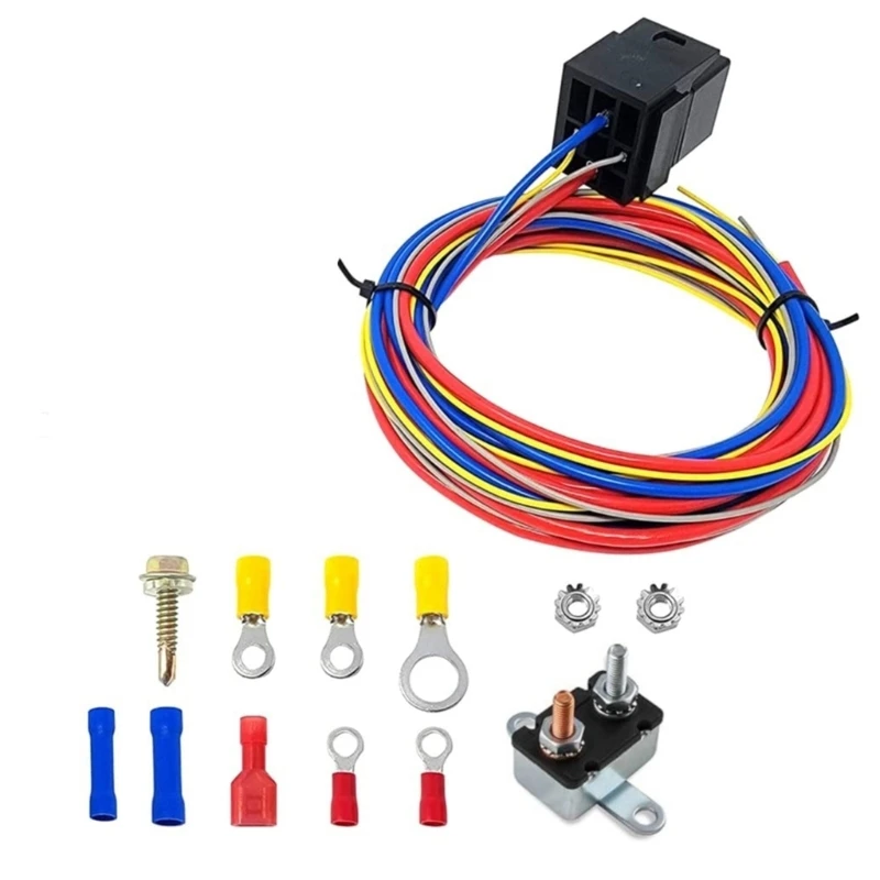 

Universal Car Relays & Socket Electric Fan Relays with Wiring Harness Dropship