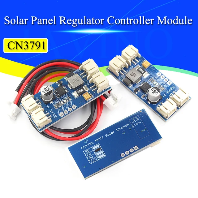 1/5/10 pièces 1 cellule de charge de batterie au Lithium 3.7V 4.2V CN3791 MPPT régulateur de panneau solaire Module de contrôleur 5V 6V 9V 12V 1