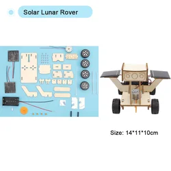 DIY Handmade Science Experiment Educational Toy Kit (Solar Lunar Rover)