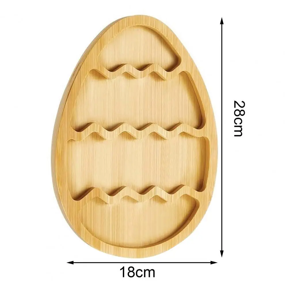 Wooden Pallet Candies Nuts Fruits Serving Tray Easter Bunny Wooden Pallet Tray for Candies Fruits Oak Wood Craft for Jewelry 6