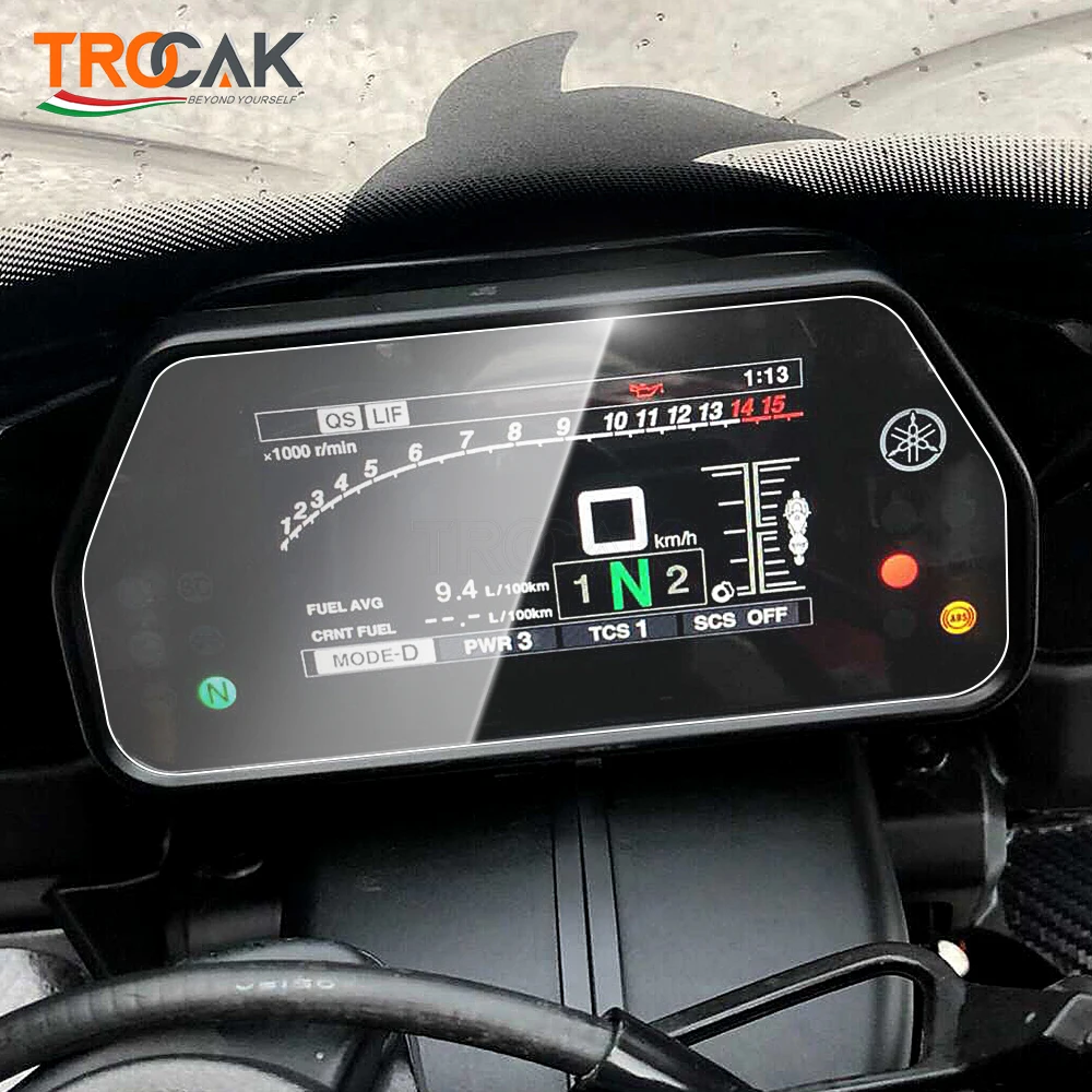 For YAMAHA MT10SP 17- YZF-R1 2015- R1M 15-2 Motorcycle Cluster Scratch Screen Protection Film Screen Protector motorcycle screen protector