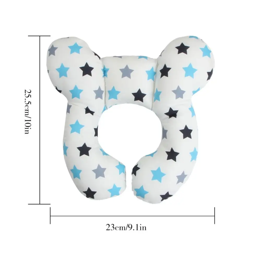 Children U Shape Neck Support Pillow Protective Travel Car Seat Head And Neck Pillow Headrest Head Protection Cushion 5