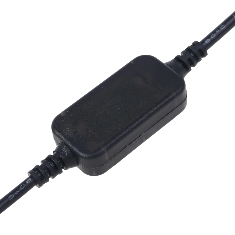 USB C PD Type C Male to 12V 20V 5.5x2.1mm Male Step Up Power Supply Cable for Wifi Router LED Light CCTV Camera and More