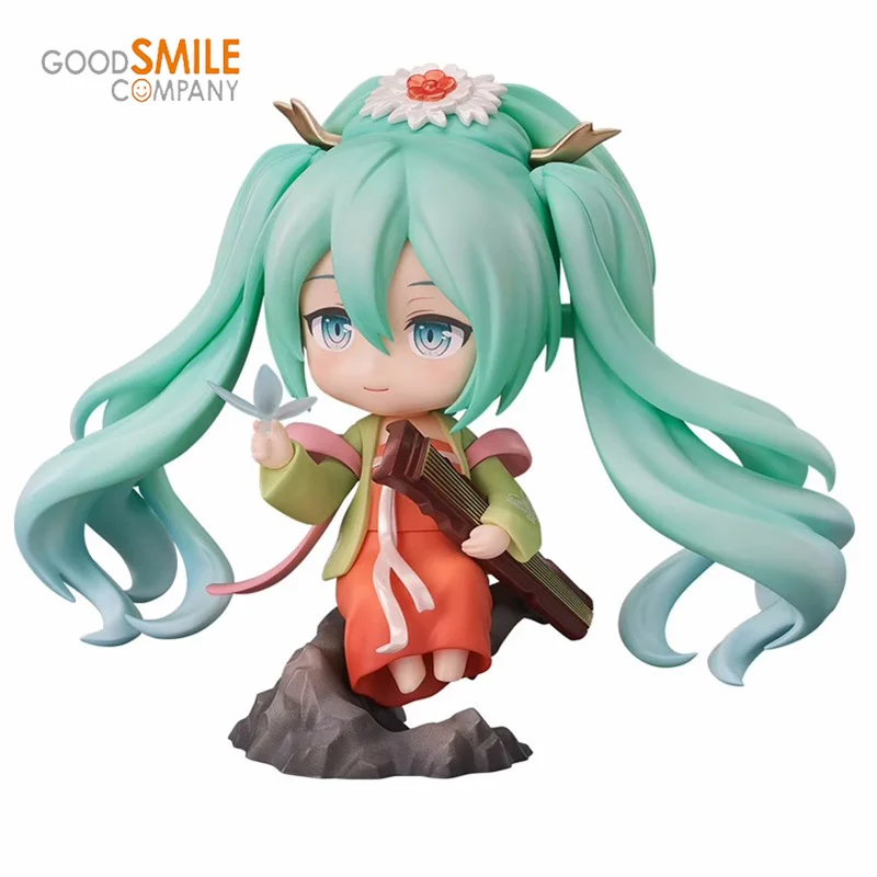 

In Stock 100%Original Good Smile Hatsune Miku 9CM Nendoroid GSC Action Figure Kawaii Cute Virtual Singer Boxed Model Doll Toy