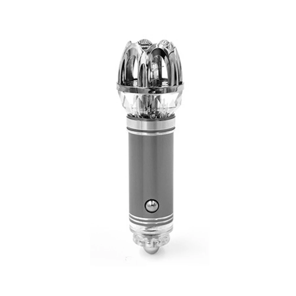 Mini 12V Car Air Purifier Freshener Negativeion Generator Ozone Ionizer Diffuser Air Anion Oxygen Bar USB Cigarette Lighter