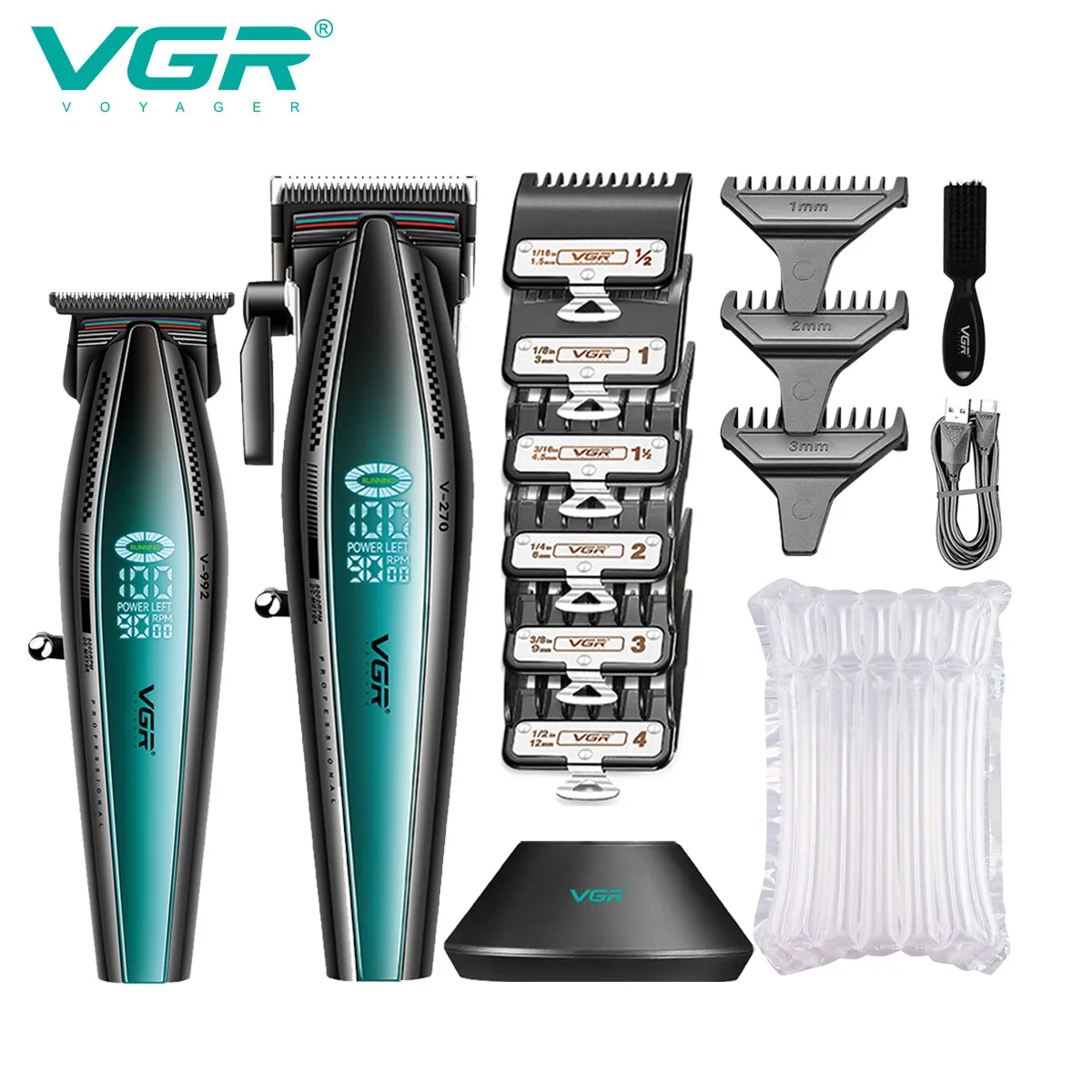 VGR ماكينة حلاقة الشعر رجال ماكينة حلاقة الشعر ماك...