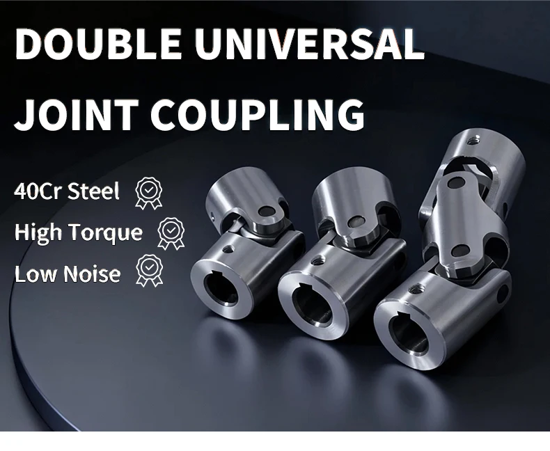1PC Doppel-Gelenk Kreuz Universal Joint Kupplung 03GD 12-25-86 Miniatur Verbindungswelle – Detail 1