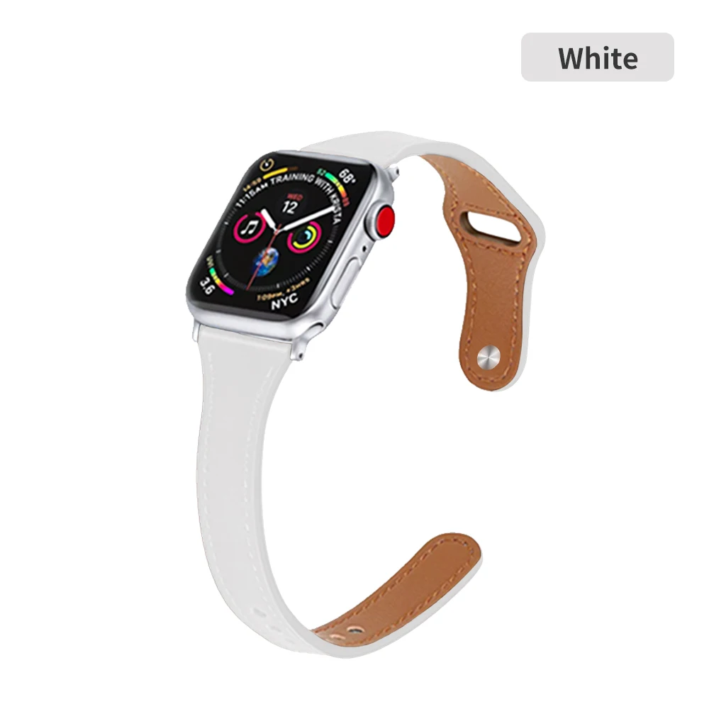 ตัวเลือกสินค้า สายหนังสุดหรูสำหรับ Apple Watch ทุกขนาด